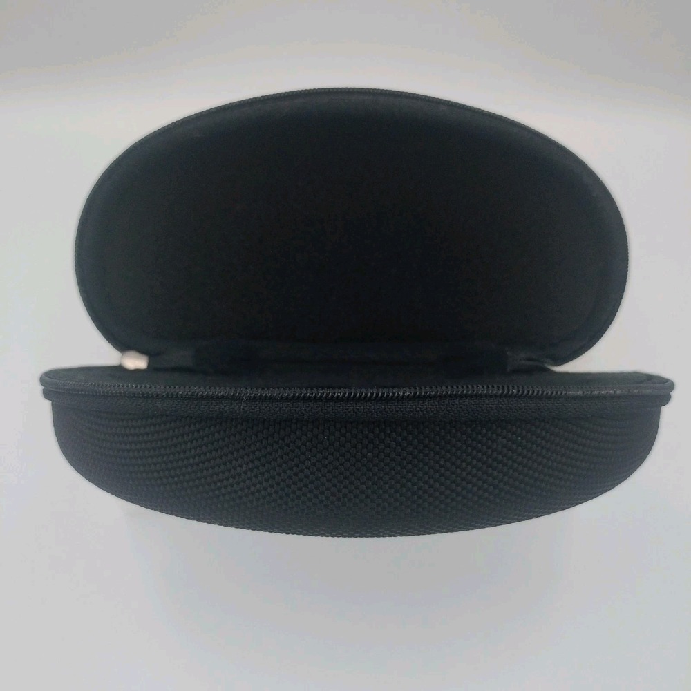 Oakley Sport Sunglasses Case Black Zippered Soft Vault Foam Lens Slots Fits Flak - Picture 4 of 6